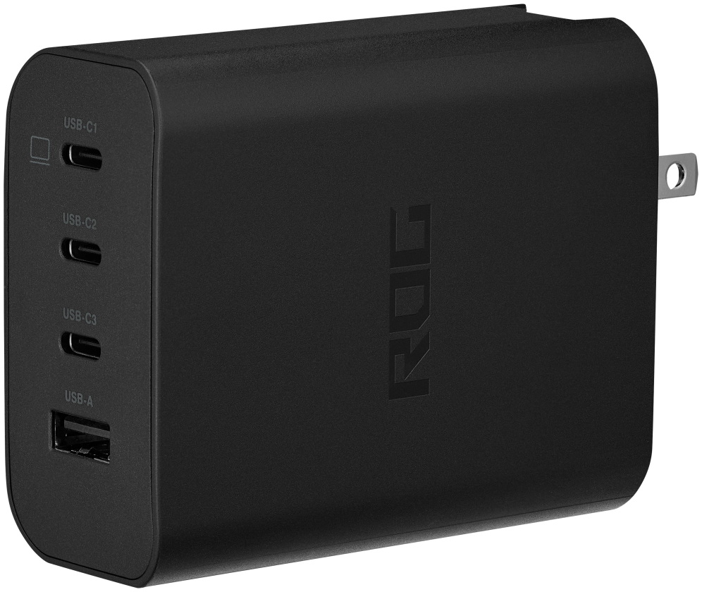 ASUS ROG 140W USB-C GaN Universal Negro Corriente alterna Carga rapida Interior