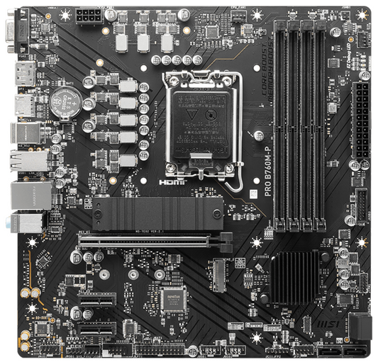 MSI PRO B760M-P placa base Intel B760 LGA 1700 micro ATX