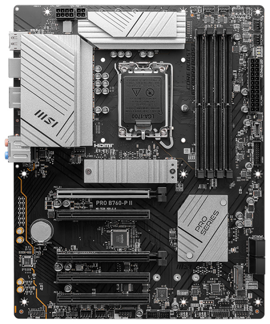 MSI PRO B760-P II placa base Intel B760 LGA 1700 ATX
