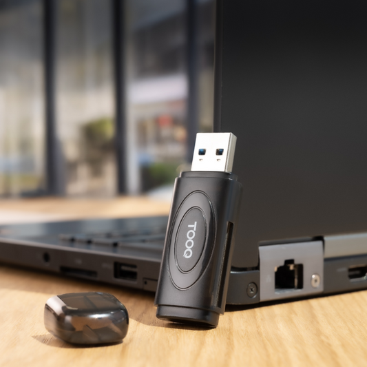 TooQ TQR-3002B lector de tarjeta USB 3.2 Gen 1 (3.1 Gen 1) Type-A