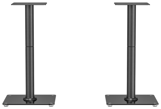 AISENS Soporte Universal De Suelo Para Altavoces, Negro