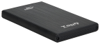 TooQ TQE-2522B caja para disco duro externo Caja de disco duro (HDD) Negro 2.5'