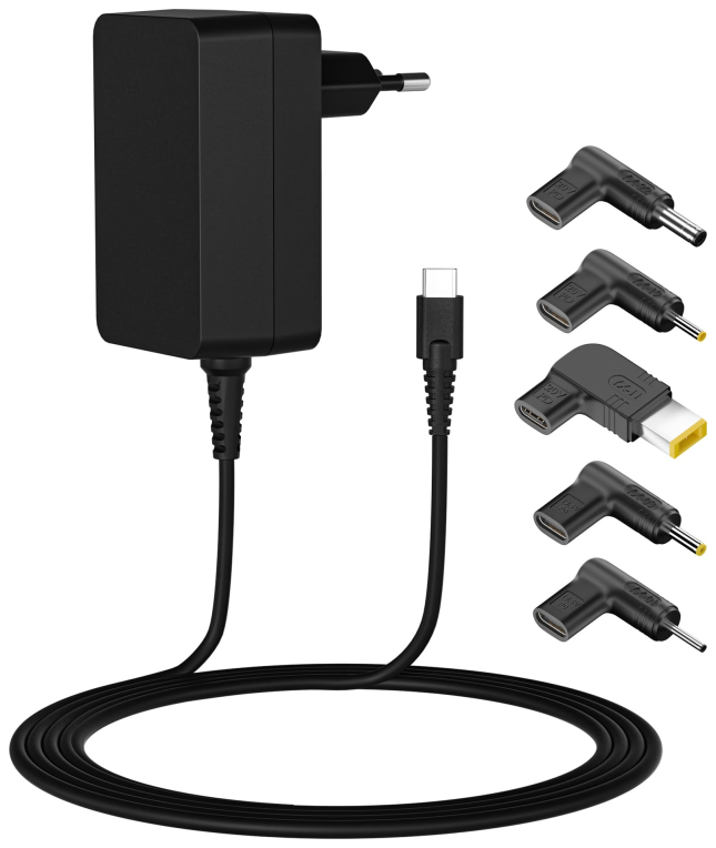 Leotec LENCSHOMETC45 cargador de dispositivo movil Universal Negro Corriente alterna Carga rapida Interior