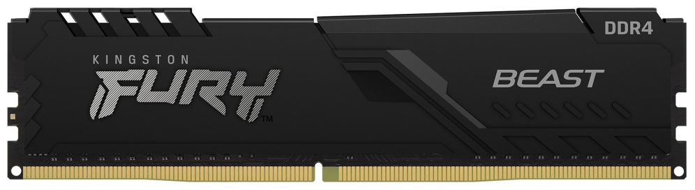 Kingston Technology FURY Beast 8GB 3200MT/s DDR4 CL16 DIMM Black