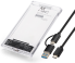 Ewent EW7064 caja para disco duro externo Caja externa para unidad de estado sólido (SSD) Transparente 2.5'