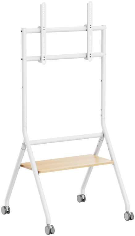 Ewent EW1582 soporte para TV 2,18 m (86'') Blanco, Madera