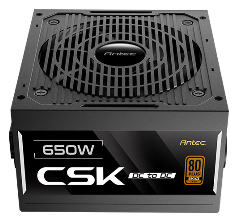 Antec CSK650DC EC unidad de fuente de alimentacion 650 W 20+4 pin ATX ATX Negro