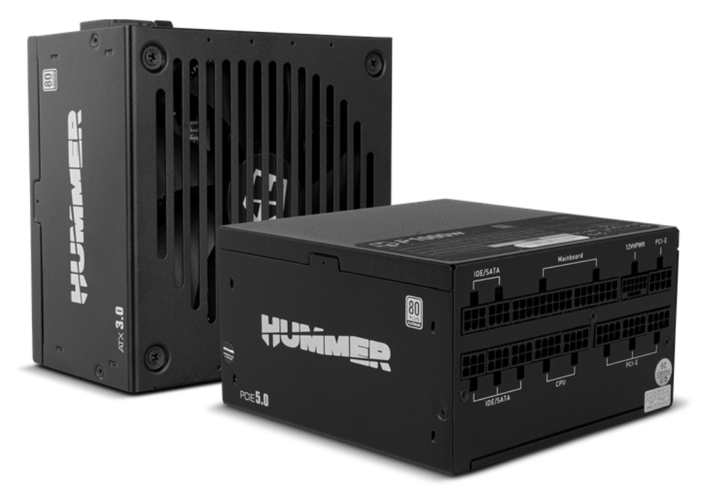 NOX Hummer P 1000W unidad de fuente de alimentacion 24-pin ATX ATX Negro