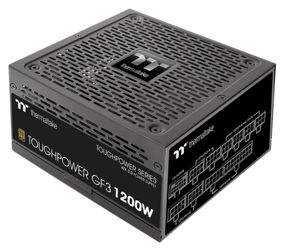 Thermaltake Toughpower GF3 unidad de fuente de alimentacion 1200 W 24-pin ATX ATX Negro