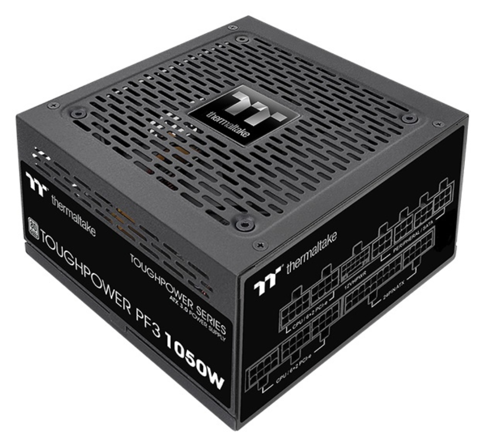 Thermaltake Toughpower PF3 unidad de fuente de alimentacion 1050 W 24-pin ATX ATX Negro