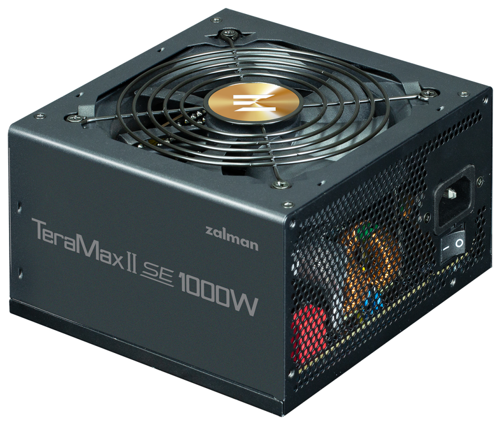 Zalman TeramaxII SE unidad de fuente de alimentacion 1000 W 18+10 pin ATX ATX Negro
