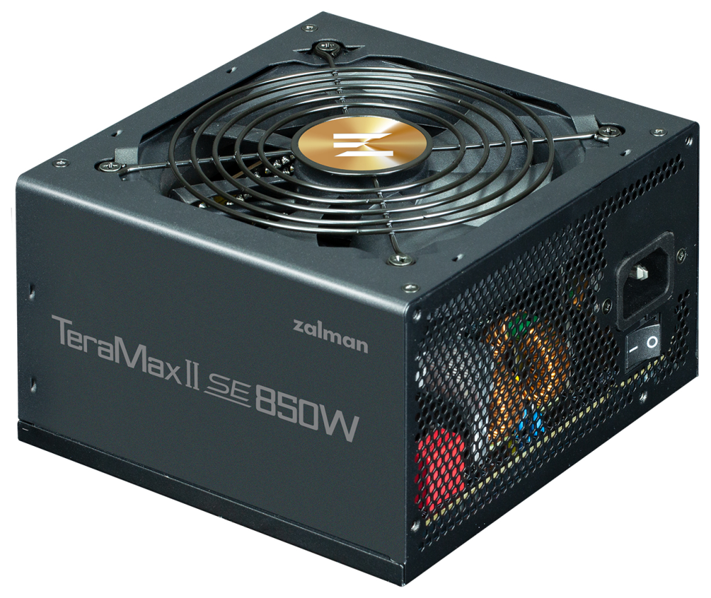 Zalman TeramaxII SE unidad de fuente de alimentacion 850 W 18+10 pin ATX ATX Negro