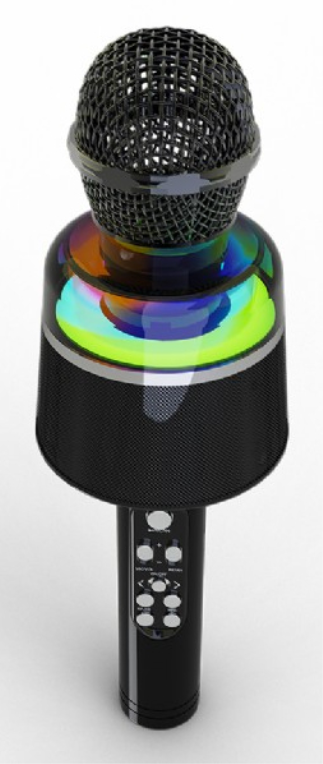 Gembird GMB Audio MICBT-01-BK microfono Negro Microfono para karaoke