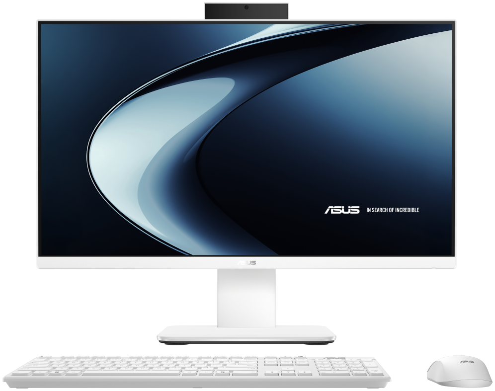 ASUS V400 AiO V440VA-WPC0390 - Sobremesa todo en uno 23.8'' Full HD (Intel Core 7 240H, 16GB RAM, 512GB SSD, Graphics, Sin Sistema Operativo) Blanco - Teclado QWERTY español