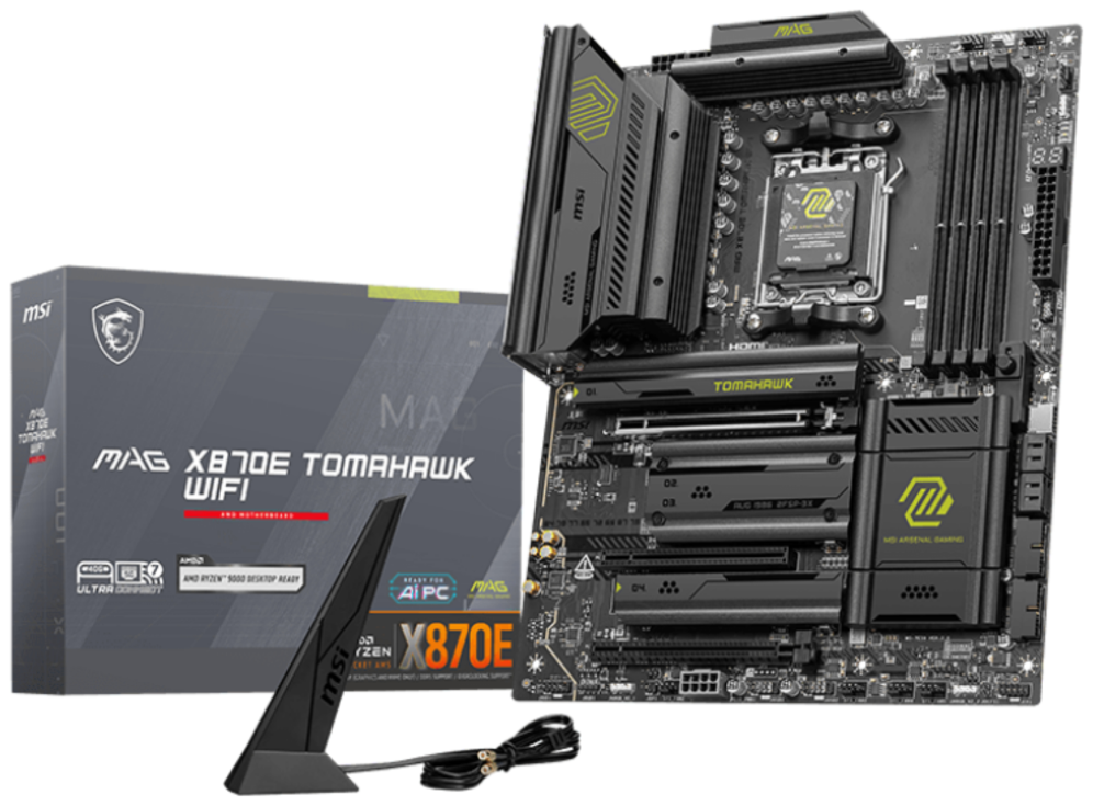 MSI MAG X870E TOMAHAWK WIFI placa base AMD X870E Zócalo AM5 ATX