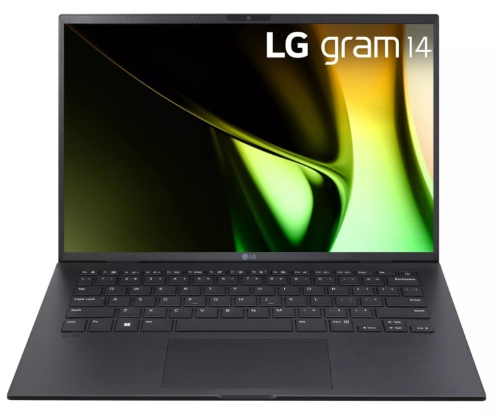 LG Gram 14'' Intel Core Ultra 5 115U Portatil 35,6 cm (14'') WUXGA 16 GB LPDDR5x-SDRAM 512 GB SSD Wi-Fi 6E (802.11ax) Windows 11 Home Negro