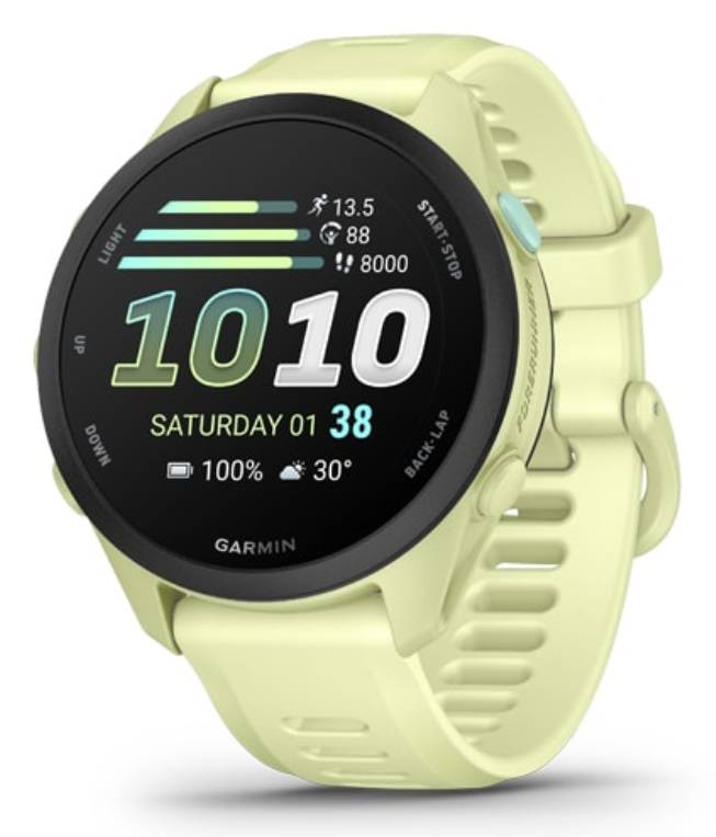 Garmin Forerunner 70 3,05 cm (1.2'') AMOLED 43 mm Digital 390 x 390 Pixeles Pantalla tactil Cal GPS (satelite)