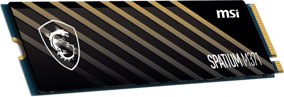 MSI SPATIUM M371 NVME M.2 500GB unidad de estado solido PCI Express 4.0 3D NAND