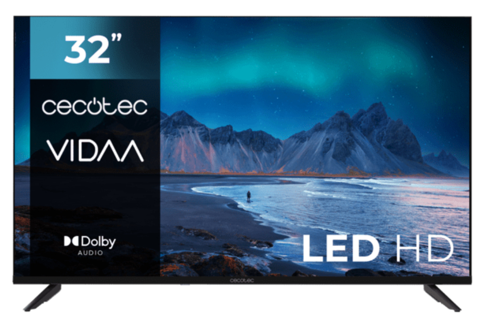 Cecotec 00992 Televisor 81,3 cm (32'') HD Smart TV Wifi Negro