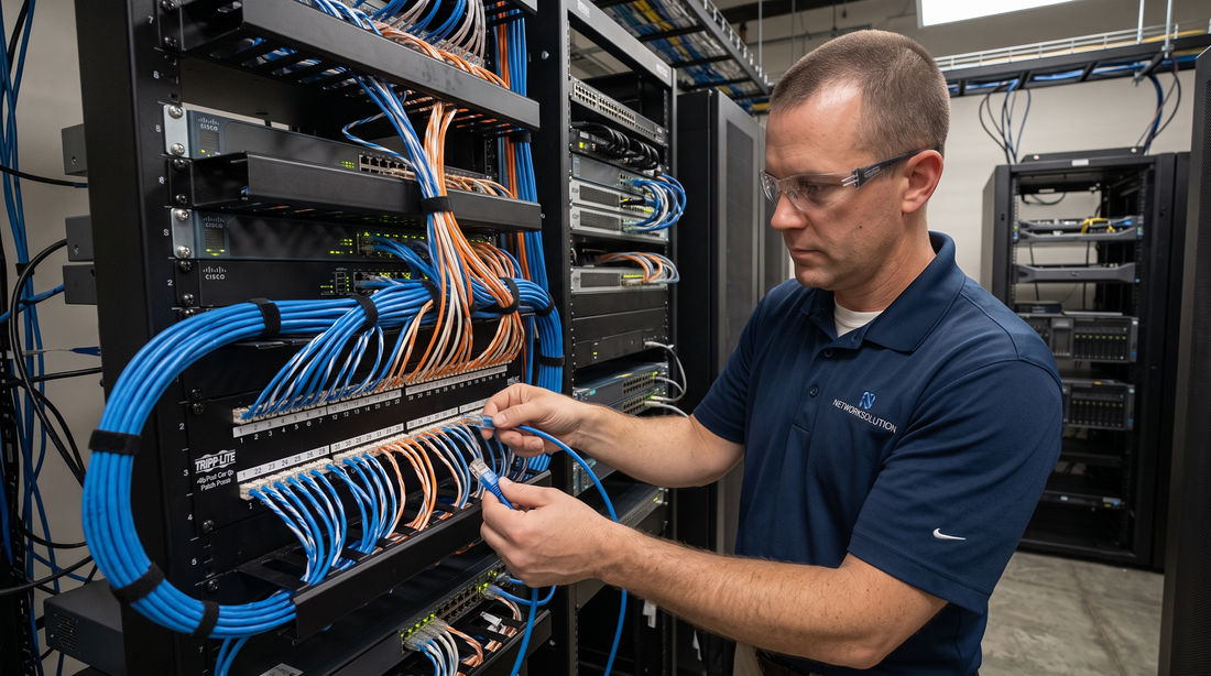 Guía técnica definitiva: Cómo parchear un patch panel paso a paso