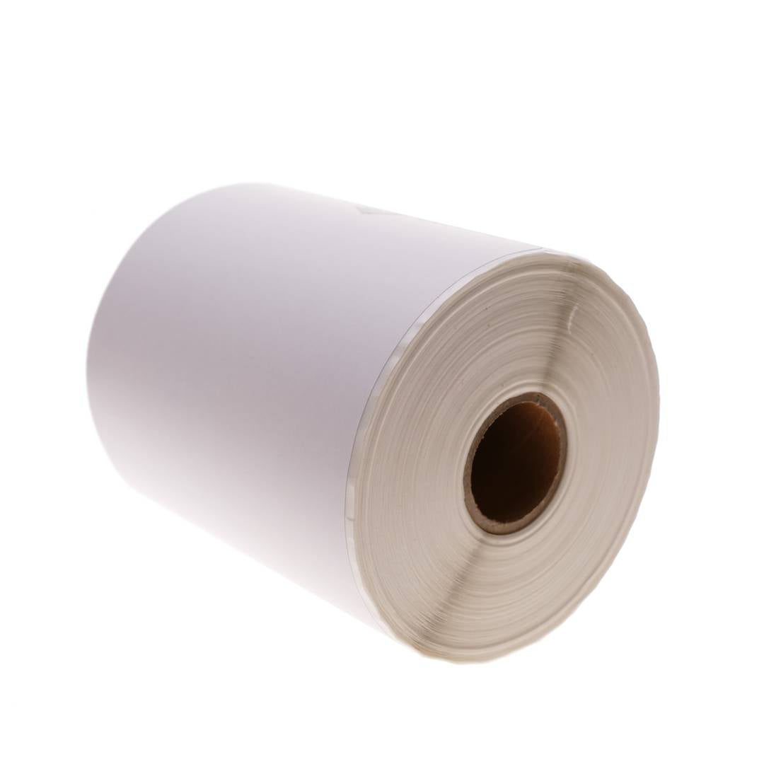 Rollo bobina de 300 etiquetas adhesivas para impresora transferencia térmica 101.6x127mm