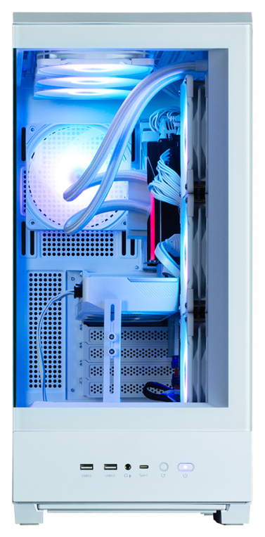 Zalman P50 DS White Midi Tower Blanco