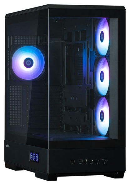 Zalman P50 DS Black Midi Tower Negro