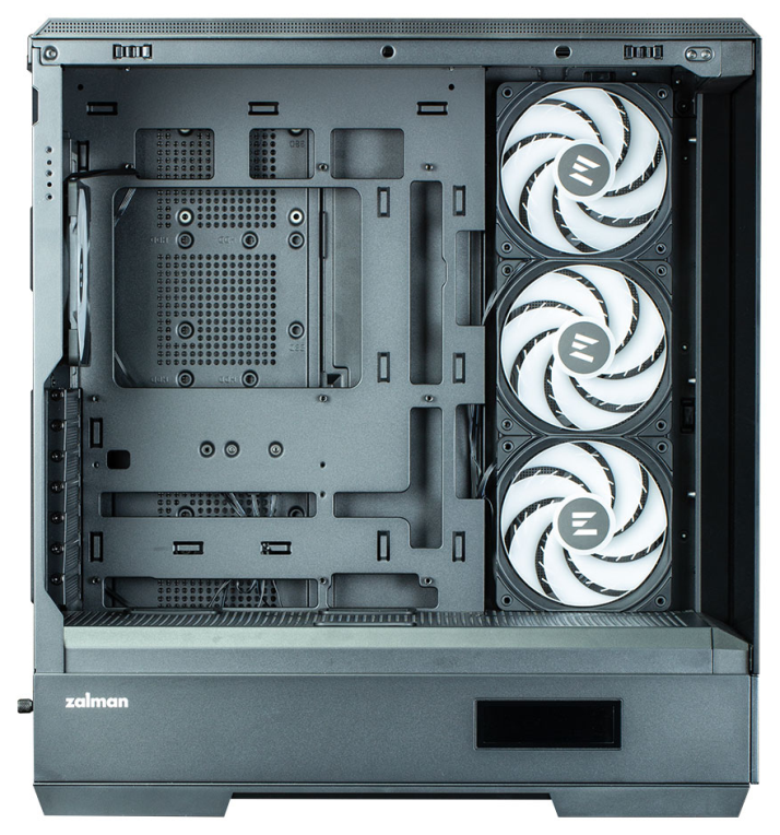 Zalman P50 DS Black Midi Tower Negro