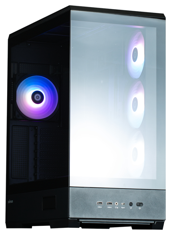 Zalman P50 DS Black Midi Tower Negro