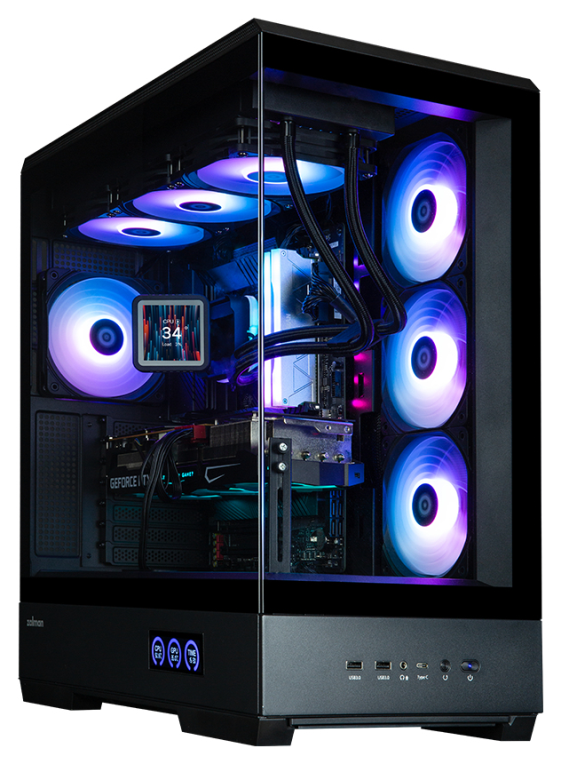 Zalman P50 DS Black Midi Tower Negro