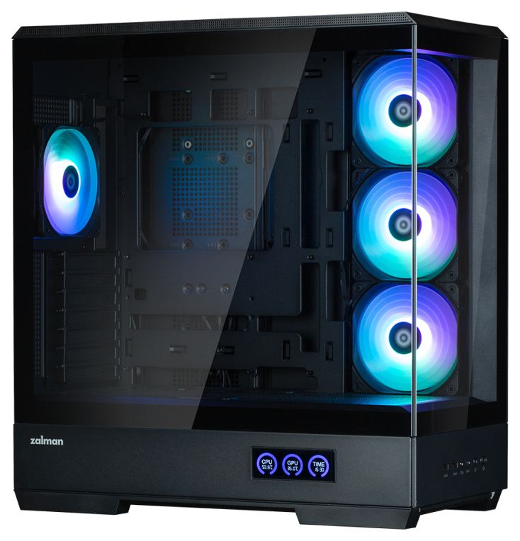 Zalman P50 DS Black Midi Tower Negro