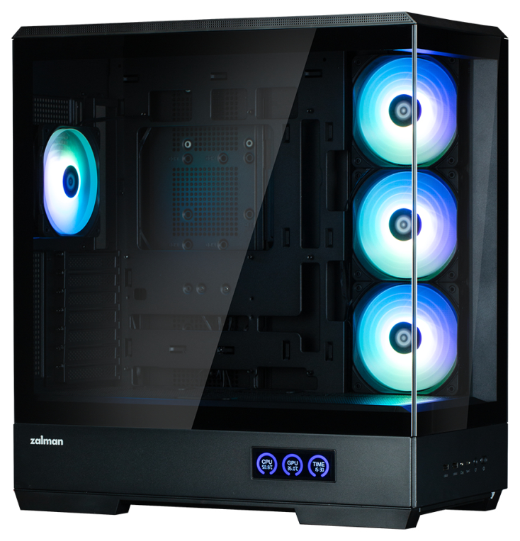 Zalman P50 DS Black Midi Tower Negro