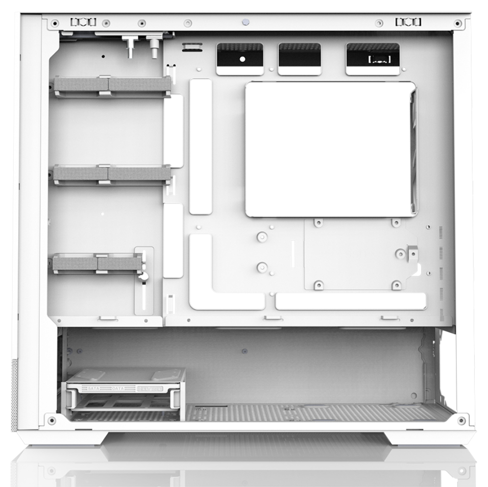 Zalman P30 Air White Mini Tower Blanco