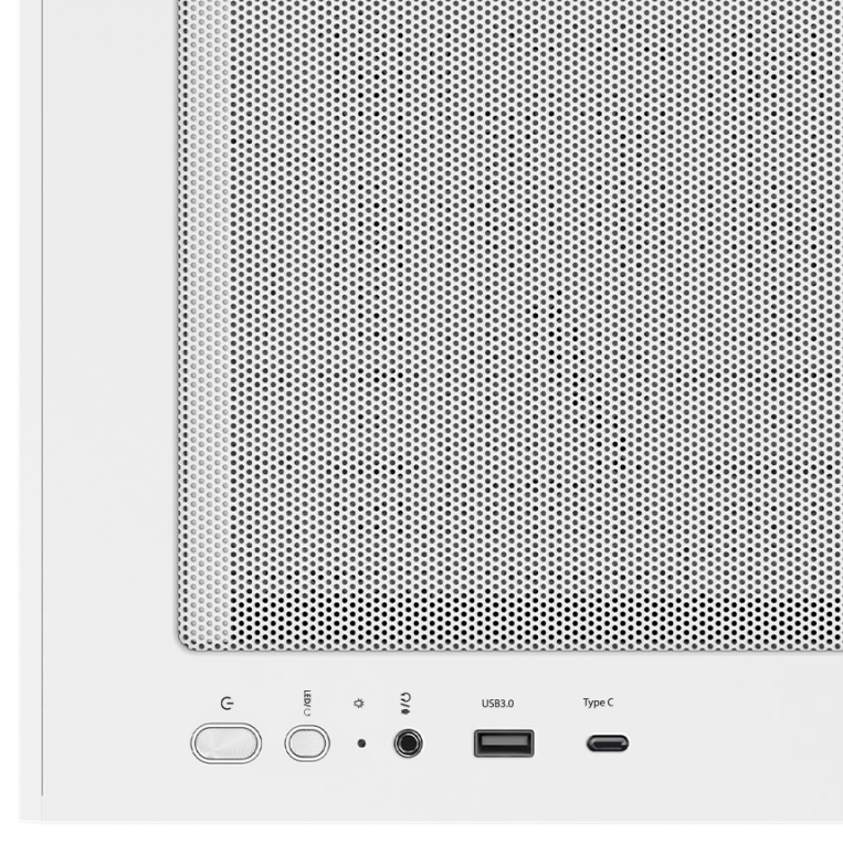 Zalman P30 Air White Mini Tower Blanco