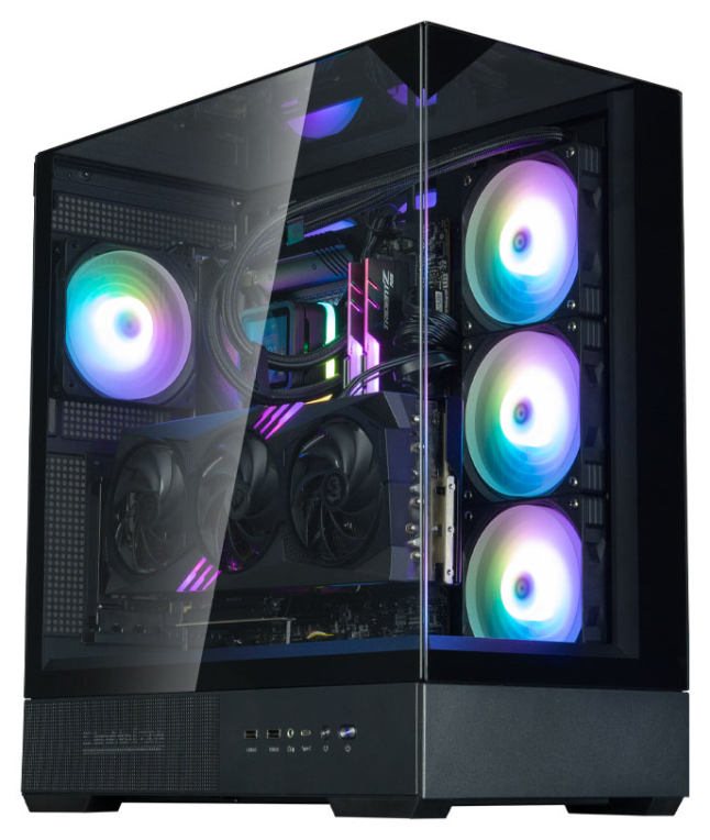 Zalman P40 Prism Black Midi Tower Negro