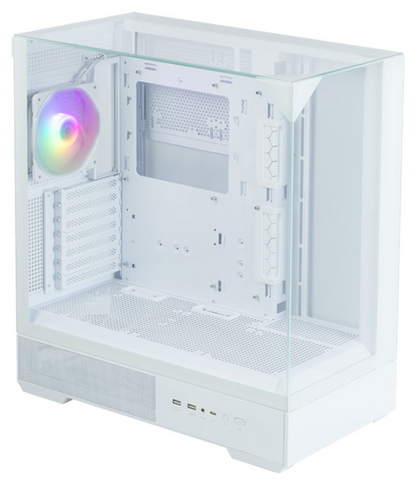 Zalman P40 Prism White Midi Tower Blanco