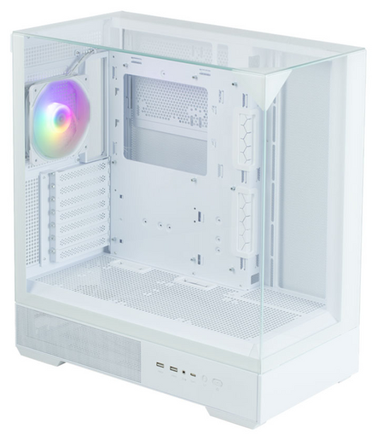 Zalman P40 Prism White Midi Tower Blanco