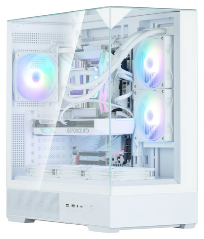 Zalman P40 Prism White Midi Tower Blanco