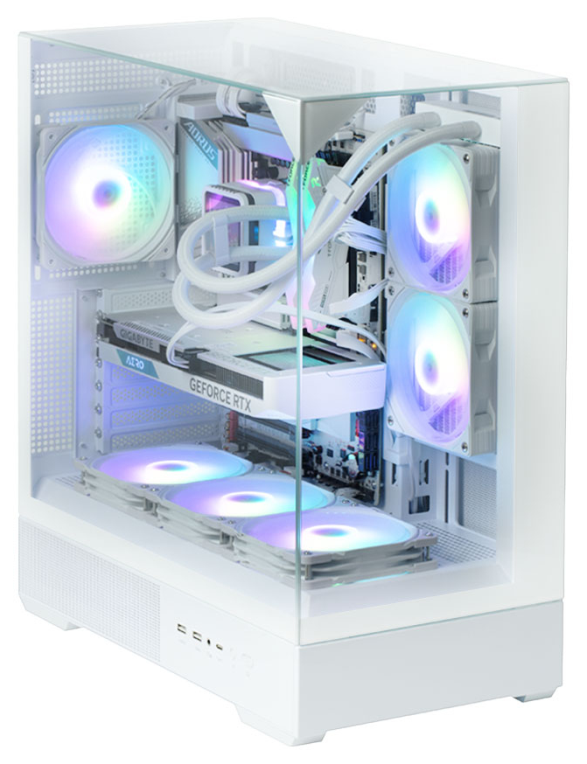 Zalman P40 Prism White Midi Tower Blanco