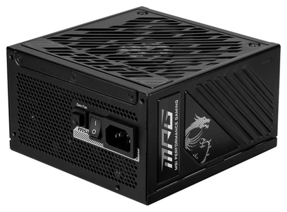 MSI MPG A850GS PCIE5 unidad de fuente de alimentacion 850 W 24-pin ATX ATX Negro