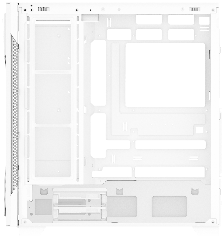 XPG STARKER AIR BTF Midi Tower Blanco