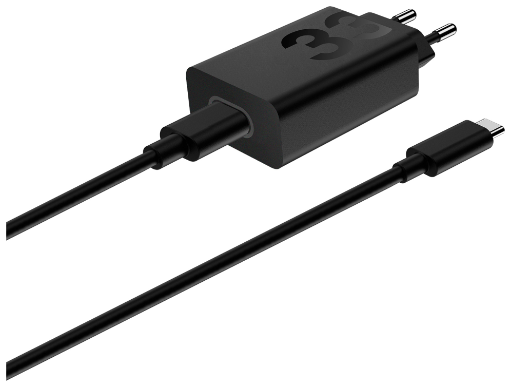 Motorola TurboPower 33W EU Universal Negro Corriente alterna Carga rapida Interior