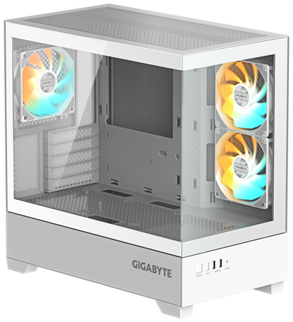 GIGABYTE C201 PANORAMIC ICE Midi Tower Blanco
