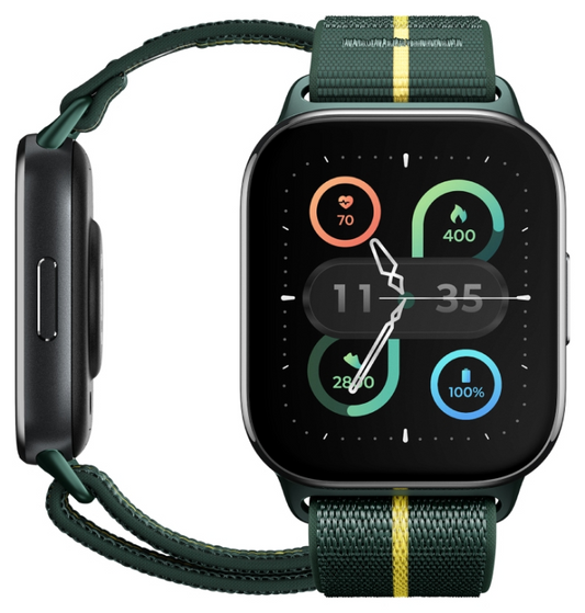Motorola moto watch fit 4,83 cm (1.9'') OLED 44.5 mm Digital Pantalla tactil Verde, Gris GPS (satelite)
