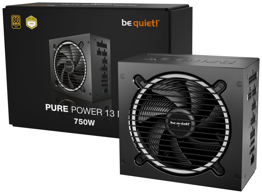 be quiet! Pure Power 13 M | 750W unidad de fuente de alimentacion 20+4 pin ATX ATX Negro