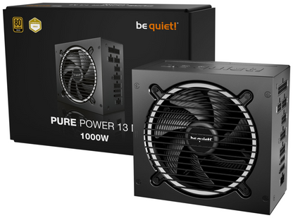 be quiet! Pure Power 13 M | 1000W unidad de fuente de alimentacion 20+4 pin ATX ATX Negro