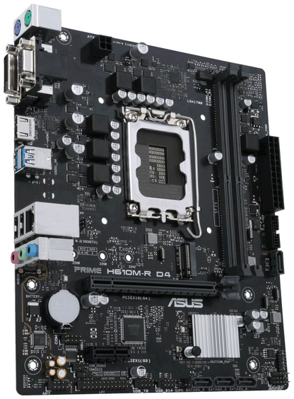 ASUS PRIME H610M-R D4 Intel H610 LGA 1700 micro ATX
