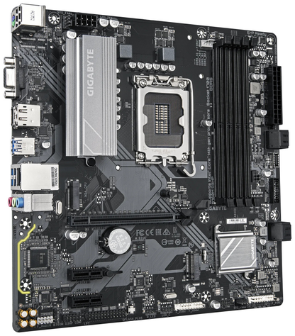 GIGABYTE B760M D3HP Placa Base - Procesadores Intel Core de 14ª Generación, VRM de 4+1+1 fases, hasta 5600 MHz DDR5, 2xPCIe 4.0 M.2, LAN GbE, USB 3.2 Gen 1