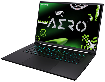 GIGABYTE AERO X16 1VH93PTC94AH ordenador portatil AMD Ryzen AI 7 350 Portatil 40,6 cm (16'') WQXGA 16 GB DDR5-SDRAM 1 TB SSD NVIDIA GeForce RTX 5060 Wi-Fi 6E (802.11ax) Windows 11 Home Portugues Gris