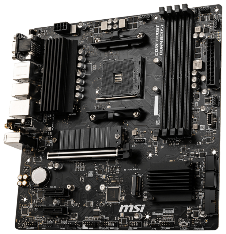 MSI B550M PRO-VDH WIFI placa base AMD B550 Zócalo AM4 micro ATX
